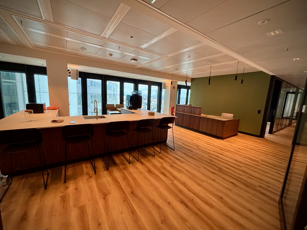 Küchenbereich Industrious Office