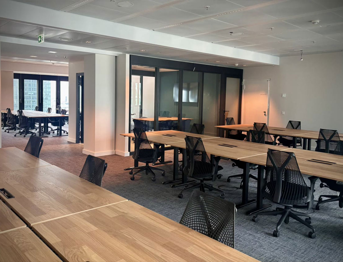 Open-Space Arbeitsplätze Industrious Office