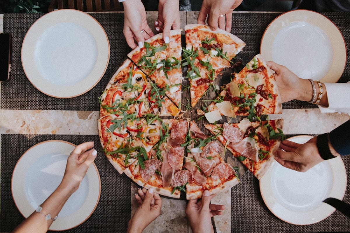 Gastraum Pizza Hut