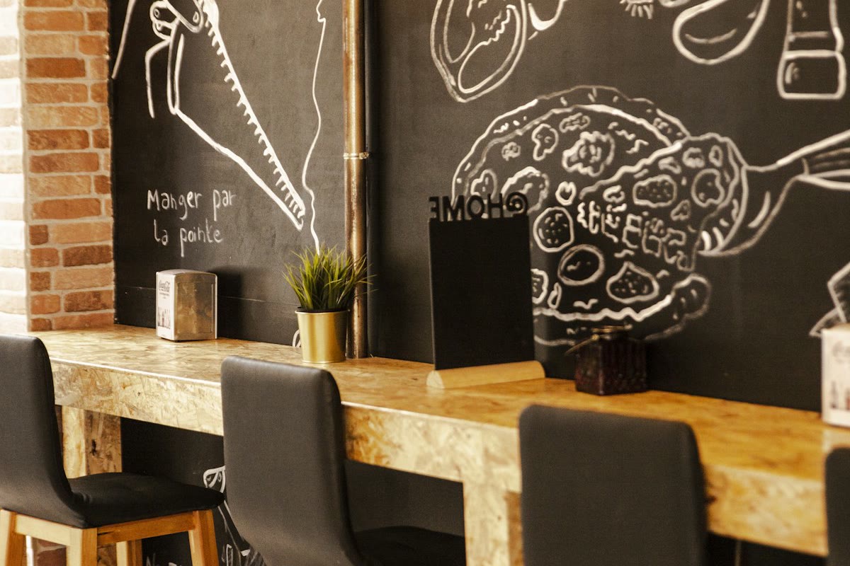 Restaurant-Innenraum Pizza Hut